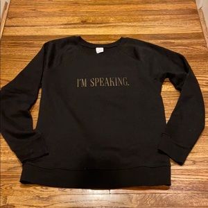Brand New “I’m Speaking” Kamala Harris Sweatshirt